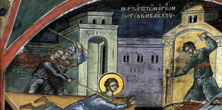 Sfinții mucenici Serghie şi Vah, ocrotitorii Olteniei, sărbătoriți astăzi în județele Gorj şi Dolj