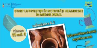 Finanțări de până 70.000 euro pentru înființarea de activități neagricole în zone rurale