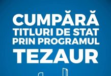 Noi titluri de stat Tezaur. Dobânzi neimpozabile de până la 7,8%