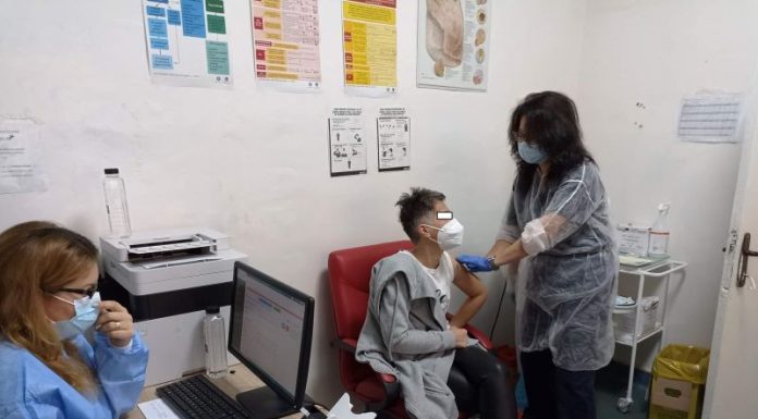 Centru de vaccinare redeschis la spital