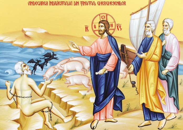 vindecarea demonizatul din tinutul ghergheseni