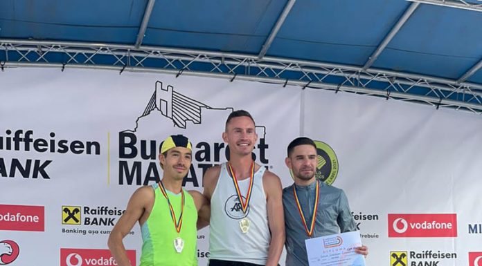 Gorjeanul George Surlea s-a întors cu două medalii de la maratonul bucureștean