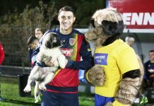 Ciobănescul carpatin a devenit mascota naționalei