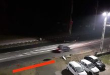 VIDEO: De noaptea minții! Inginerie în materie de marcaj stradal la Târgu Cărbunești