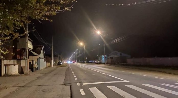 A fost pornit noul sistem de iluminat pe tronsonul Târgu Jiu – Bârsești