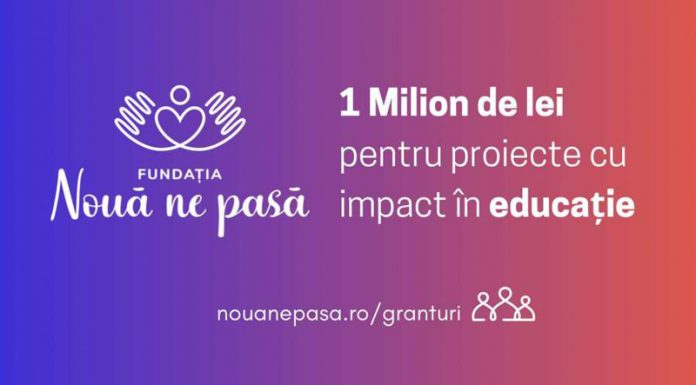 Granturi de 1 milion de lei pentru organizații non-guvernamentale și școli