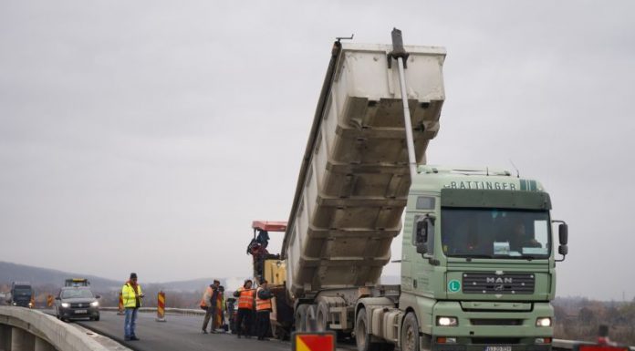 Stadiul lucrărilor la centura Târgu-Jiului. Director: Mobilizarea este bună