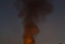 Poluare în Gorj. A pus pe foc anvelope uzate