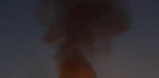 Poluare în Gorj. A pus pe foc anvelope uzate