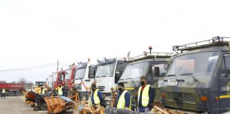Inspecție în bazele de deszăpezire. Zeci de utilaje pregătite să intervină pe drumurile județene