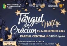 Recital al Grupului Vocal Folcloric ,,Gorjeanca” la Târgul de Crăciun Hațeg