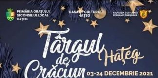 Recital al Grupului Vocal Folcloric ,,Gorjeanca” la Târgul de Crăciun Hațeg