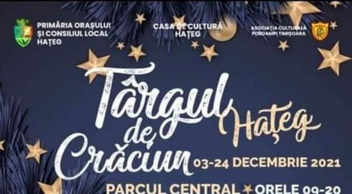 Recital al Grupului Vocal Folcloric ,,Gorjeanca” la Târgul de Crăciun Hațeg