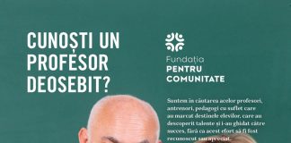 Premiul Mentor pentru excelență în educație – ultimele săptămâni pentru nominalizări