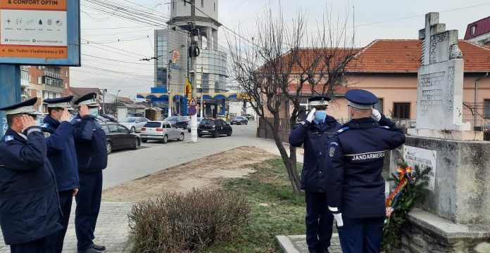 FOTO| Omagiu adus jandarmilor din Gorj, căzuți în masacrul de la Otopeni, în ’89!