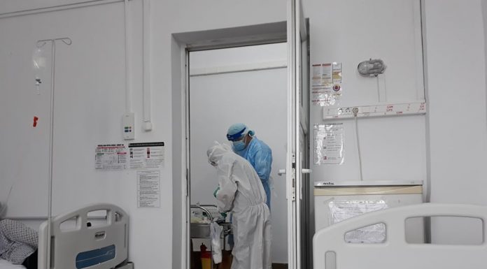 Bolnav de Covid într-un spital din România (II)
