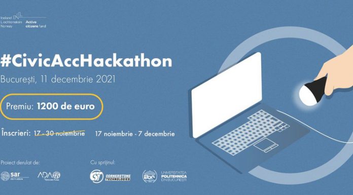 Înscrierile la #CivicAcc Hackathon, prelungite până pe 7 decembrie