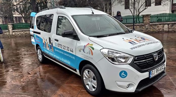 Târgu Jiu: Taxi pentru persoanele cu dizabilități