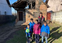 Senatorul Iordache a oferit ajutor și celor cinci frați din Bâlteni!