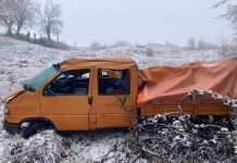 Patru răniți după ce au căzut cu mașina într-o râpă la Prigoria!