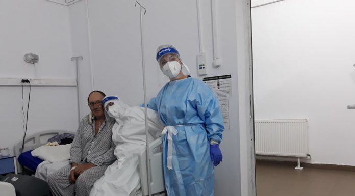 Bolnav de Covid într-un spital din România (I)