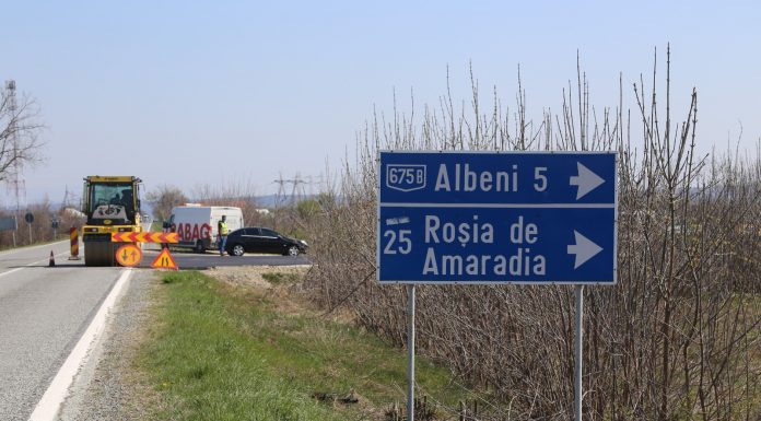 Drum județean reabilitat în totalitate