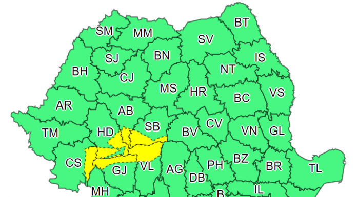 ANM anunță ploi și intensificări ale vântului