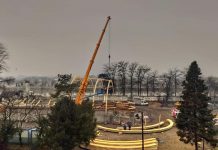 Lucrări de structură la bazinul acoperit de înot de la Târgu Jiu!