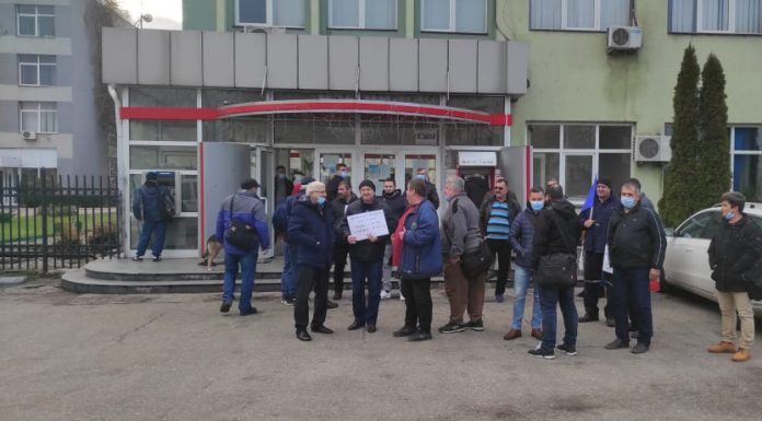 Protest și la Termocentrala Rovinari – Solidari cu minerii de la Jilț Sud!