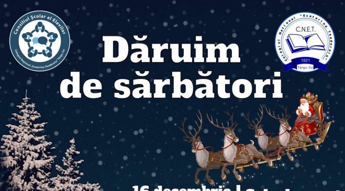 Dăruim de sărbători, la CNET Târgu Jiu