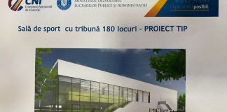 Sală de sport cu 180 de locuri în comuna Padeș