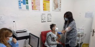 Centru de vaccinare deschis de Crăciun