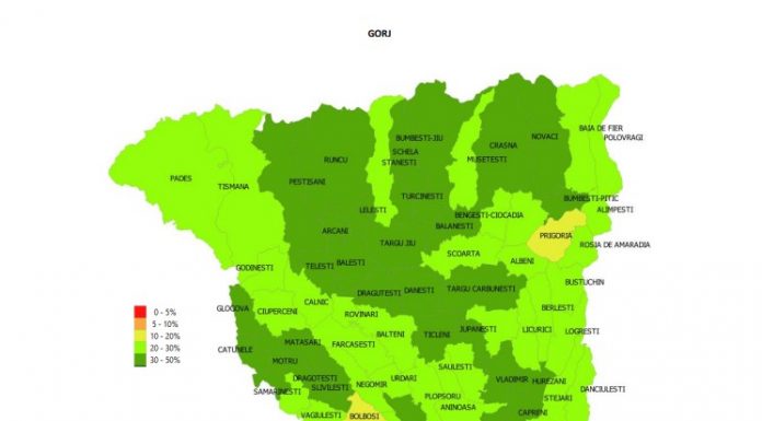 Cum arată harta vaccinării în Gorj. Topul pe localități!