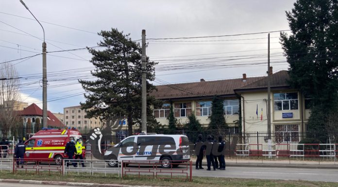 Alarmă cu bombă la o școală din Târgu-Jiu