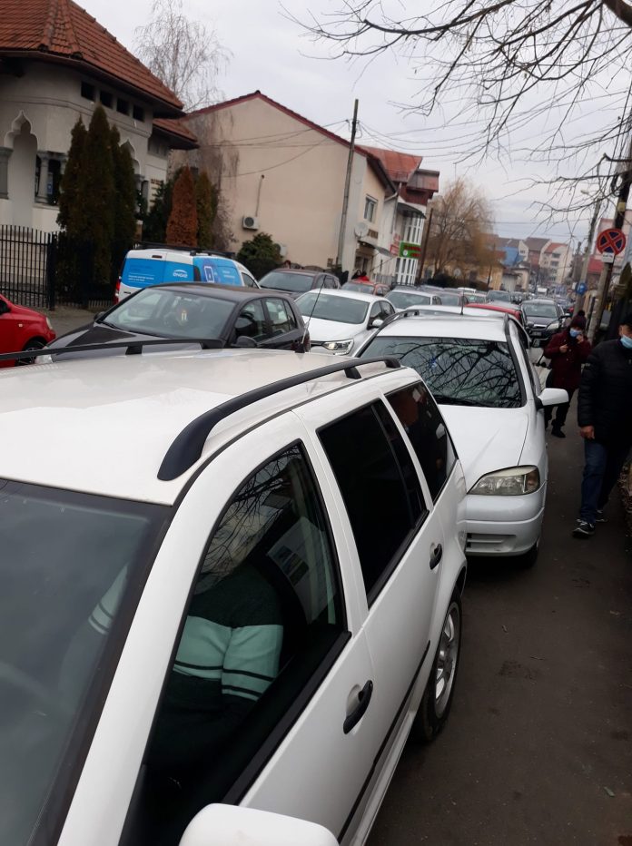 Blocaj și nervi în trafic la Târgu Jiu!