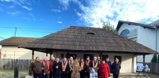 Gorjenii au omagiat-o astăzi, 14 ianuarie 2022, pe eroina noastră națională, Ecaterina Teodoroiu, în bătătura casei natale din Vădeni
