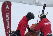 Zi de foc pentru salvamontiști. Zeci de intervenții pe pârtii