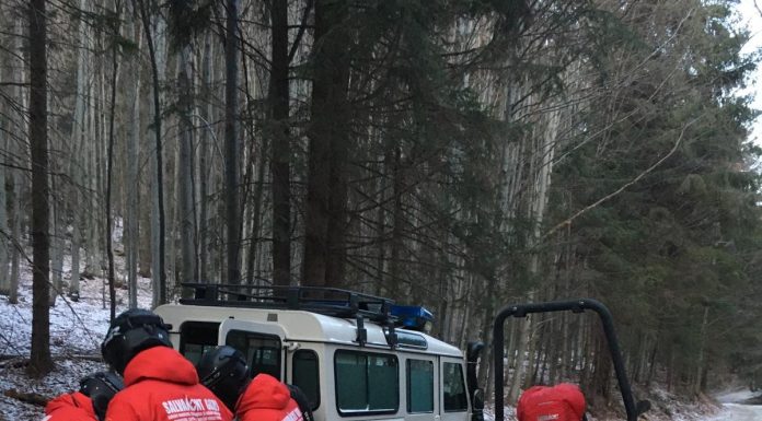 Turiști salvați de pe munte