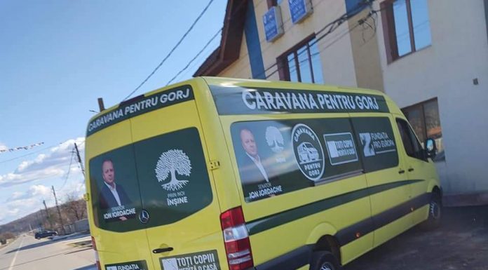 Caravana pentru Gorj, la Negomir și la Bolboși