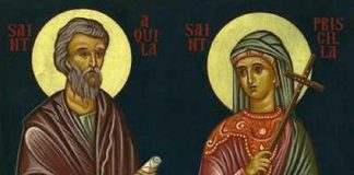 La începutul Triodului şi despre Sf. Ap. Acvila şi soţia sa, Priscila!
