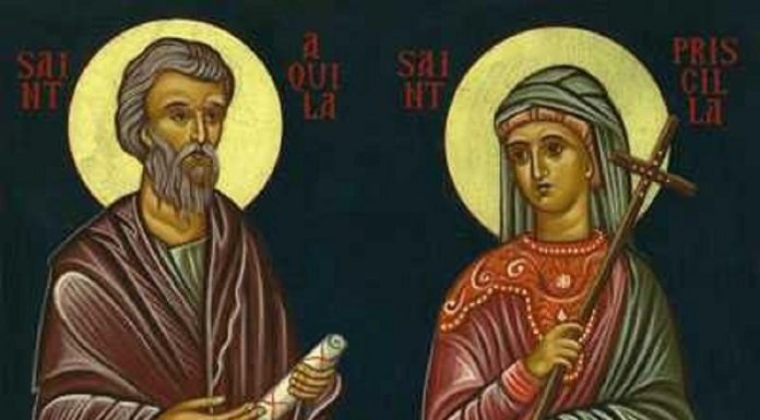 La începutul Triodului şi despre Sf. Ap. Acvila şi soţia sa, Priscila!