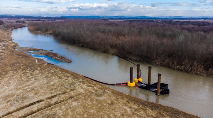 Capcană pentru PET-uri pe Jiu