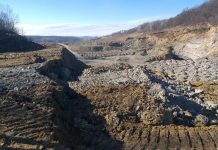 Amendă pentru o carieră privată din zona Motru