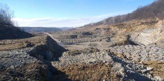 Amendă pentru o carieră privată din zona Motru