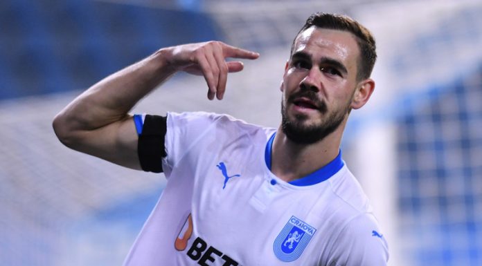 Accidentări la Universitatea Craiova. Elvir Koljic şi Marius Constantin ratează derby-ul cu CFR Cluj