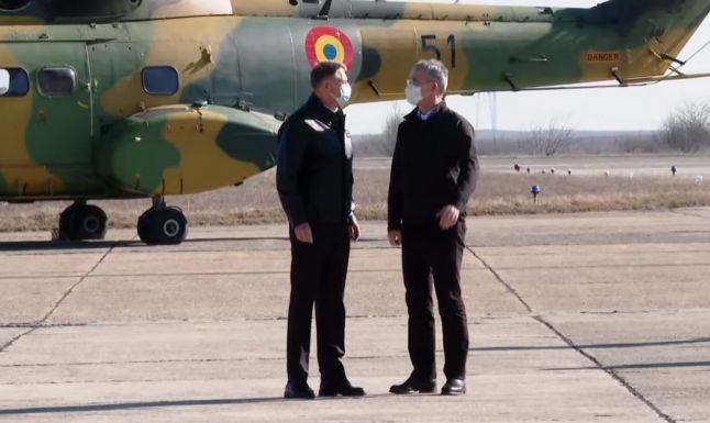 Secretarul general al NATO, la baza Kogălniceanu