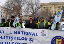 Noi proteste ale polițiștilor. Revendicări