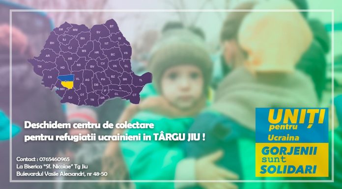 Gorjenii, solidari cu refugiații ucraineni