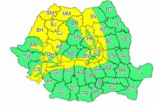 Cod galben de vânt și viscol, în Gorj și alte 26 de județe