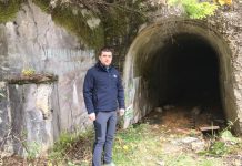 Miruță a fost în galeria minei închise de grafit de la Baia de Fier!